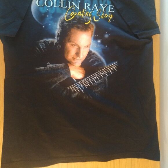 Deadstock Vintage Collin Raye Counting Sheep Tour T-Shirt - Picture 3 of 8